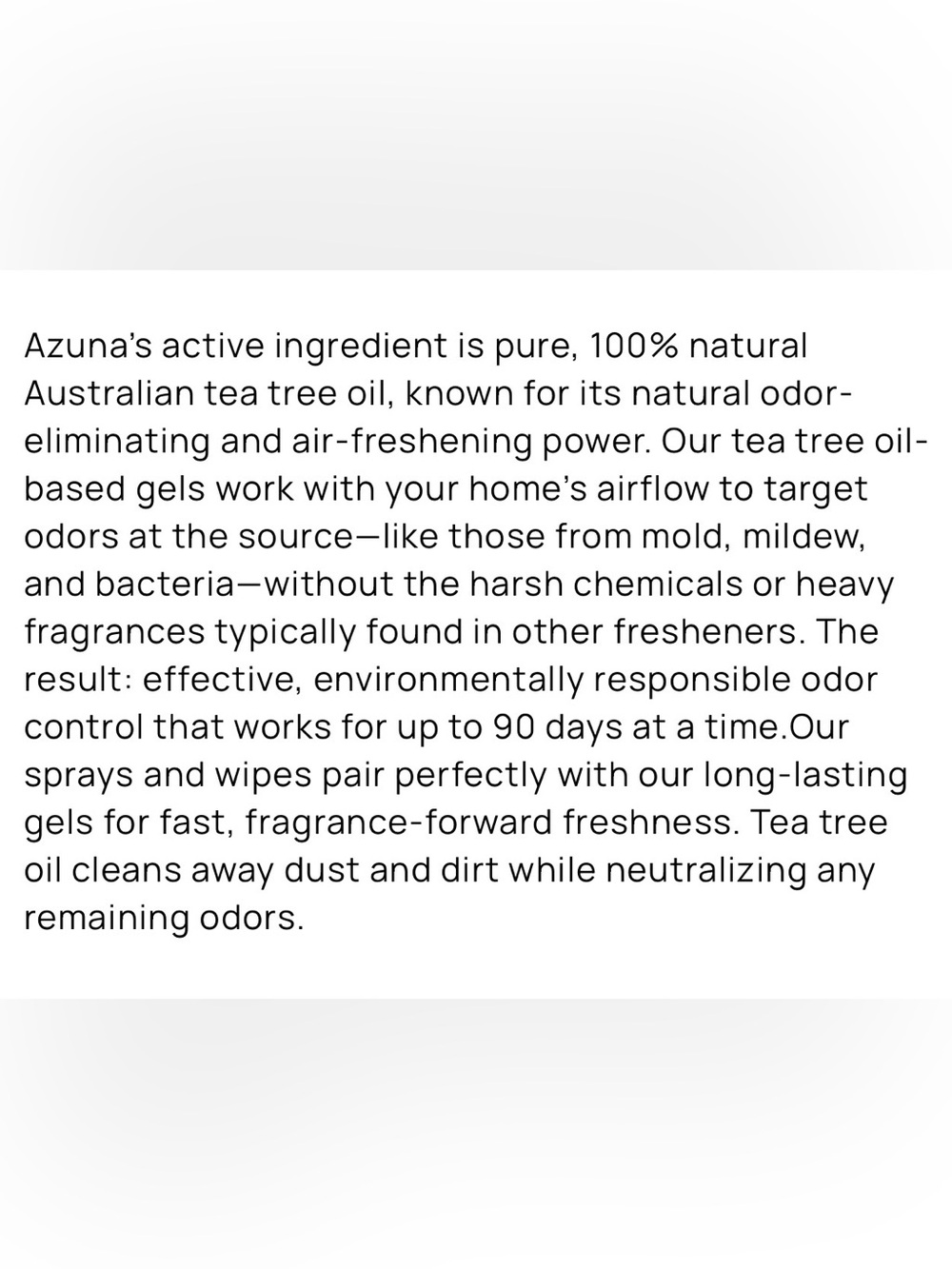 Azuna Odor Eliminator + Air Freshener Spray, Ultra Mist Mini in Espresso Martini - Picture 3 of 11